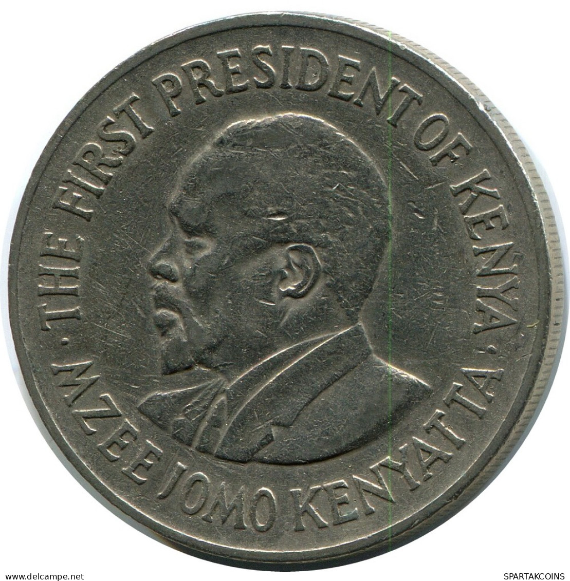 1 SHILLING 1973 KENYA Coin #AZ189.U - Kenya