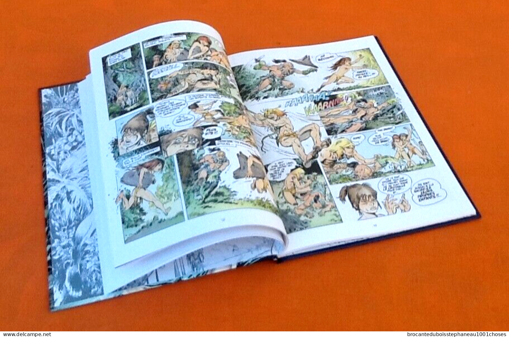 BD  R-Lécureux / A. Chéret  Rahan  La Montagne Fendue  60 Pages Editions Lécureux  (300x200)mm - Rahan