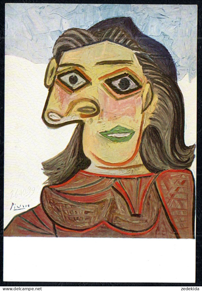 A5438 - Pablo Picasso Künstlerkarte  - Tete De Femme - Picasso