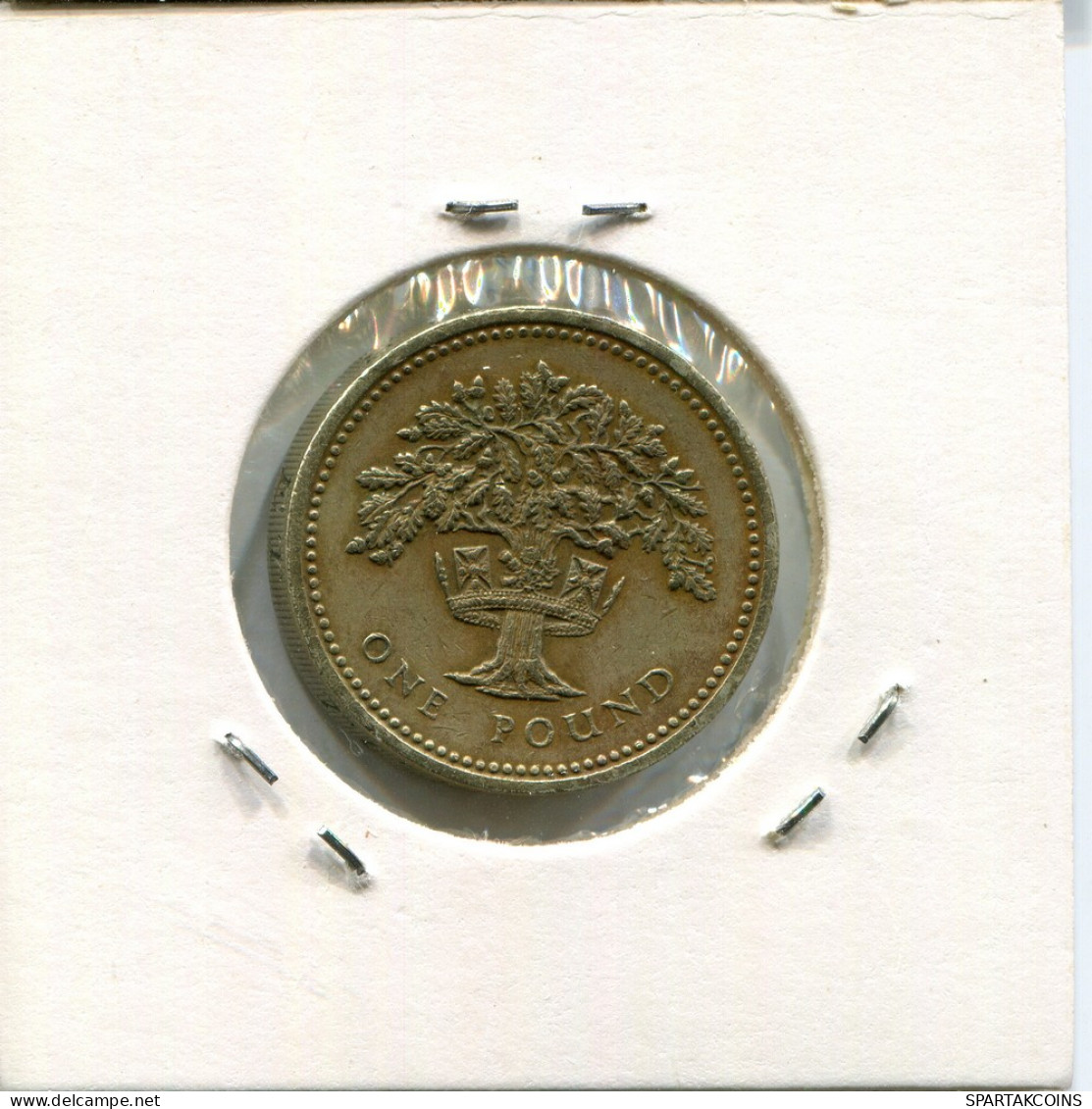POUND 1987 UK GBAN BRETAÑA GREAT BRITAIN Moneda #AN554.E - 1 Pond