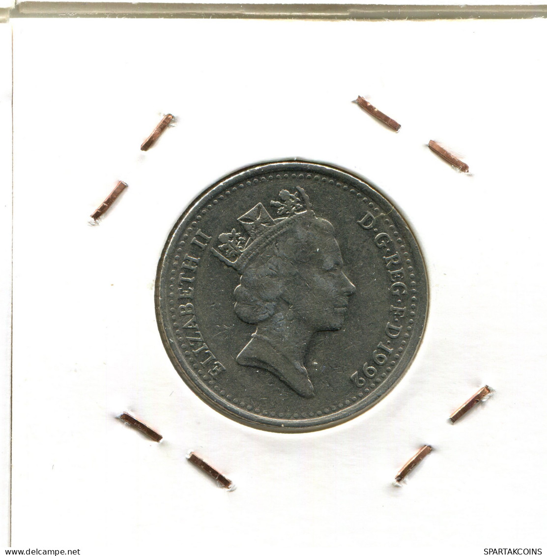 10 PENCE 1992 UK GBAN BRETAÑA GREAT BRITAIN Moneda #AW216.E - 10 Pence & 10 New Pence