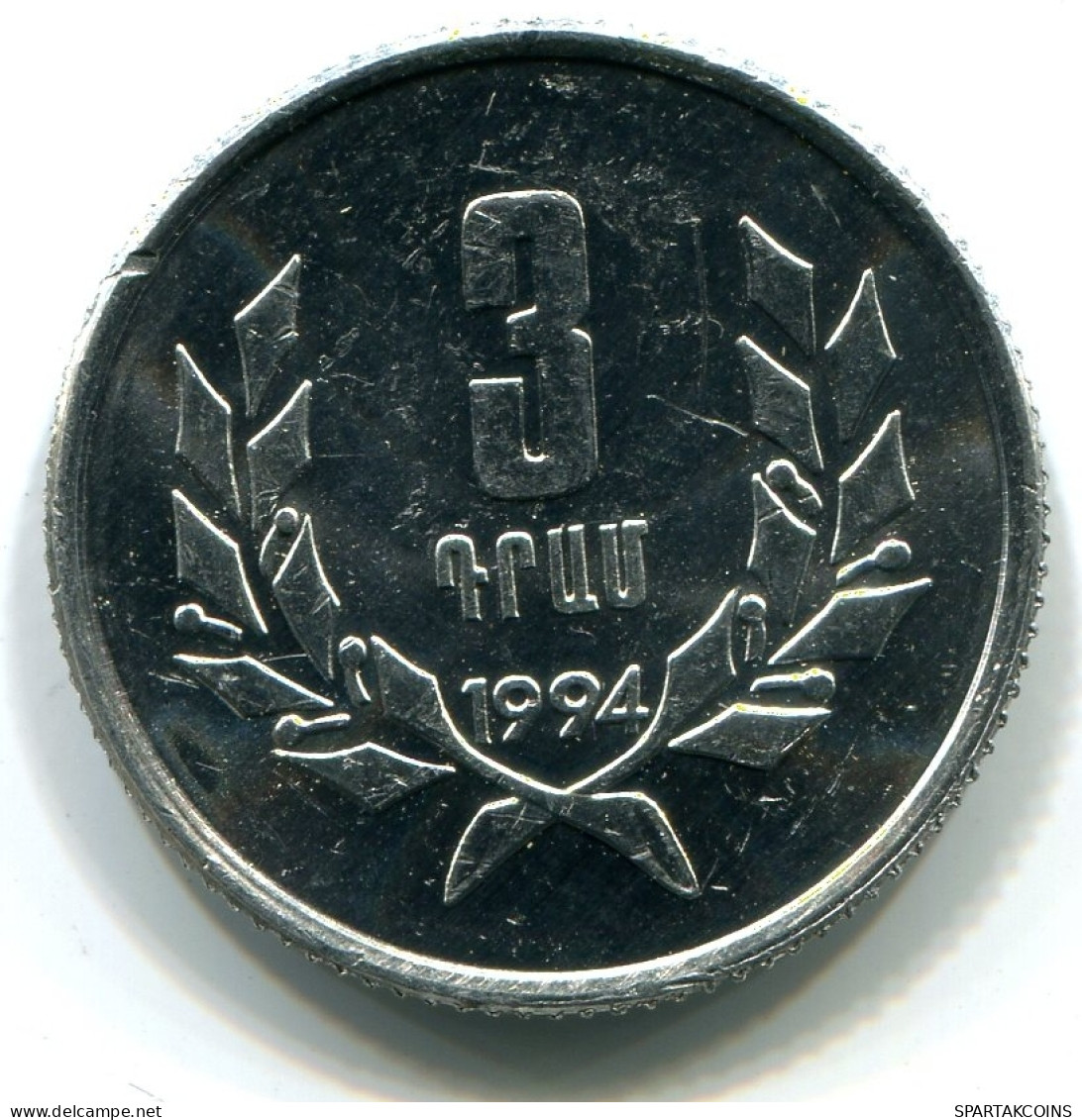 3 LUMA 1994 ARMENIA Moneda UNC #W11174.E - Arménie