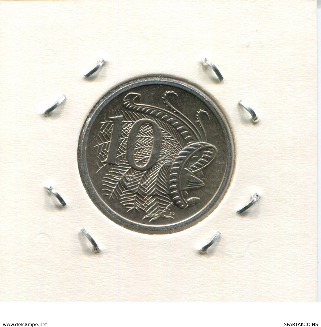 10 CENTS 1988 AUSTRALIA Moneda #AS266.E - 10 Cents