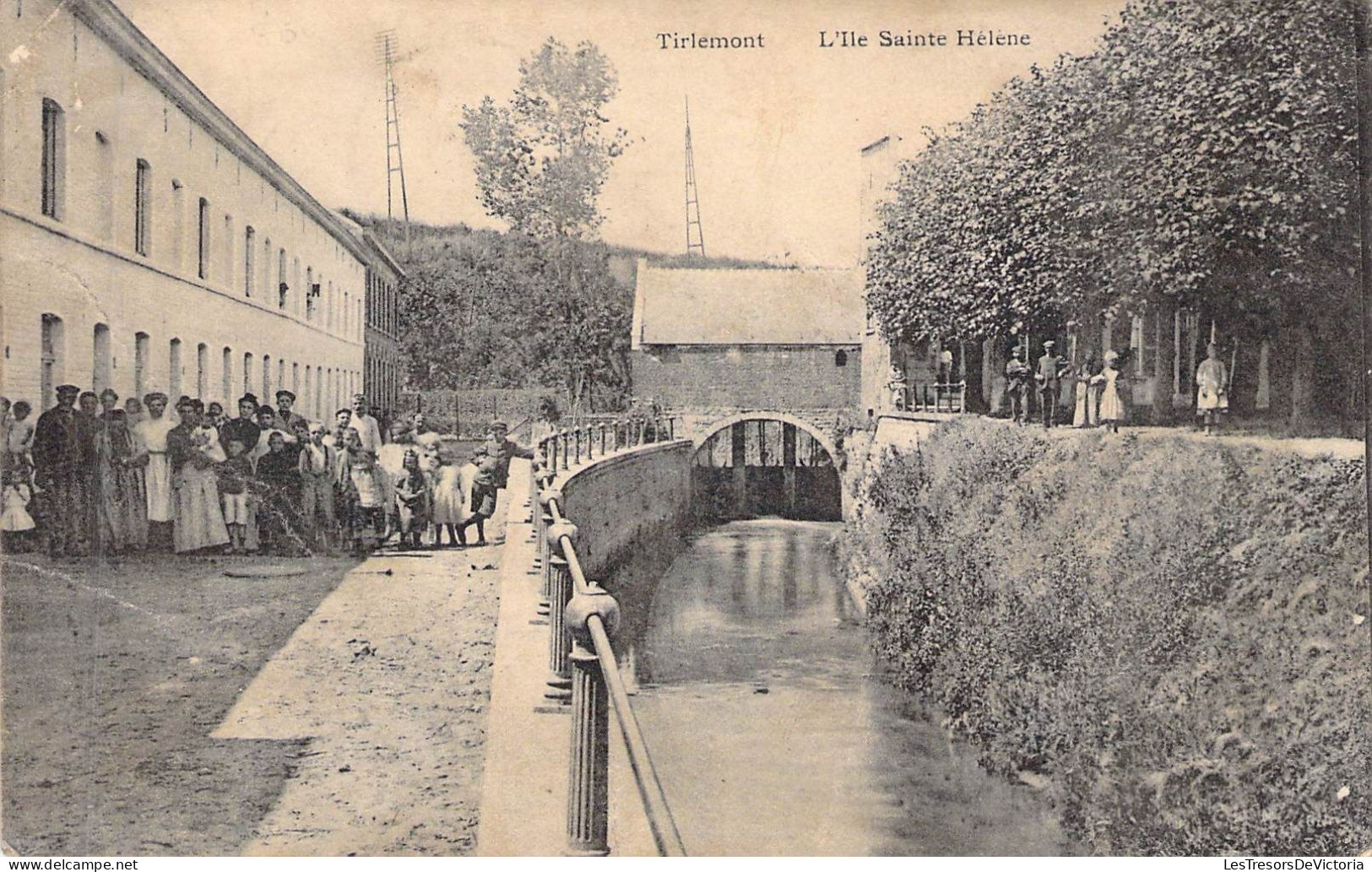 BELGIQUE - TIRLEMONT - L'Ile Sainte Hélène - Carte Postale Ancienne - Andere & Zonder Classificatie