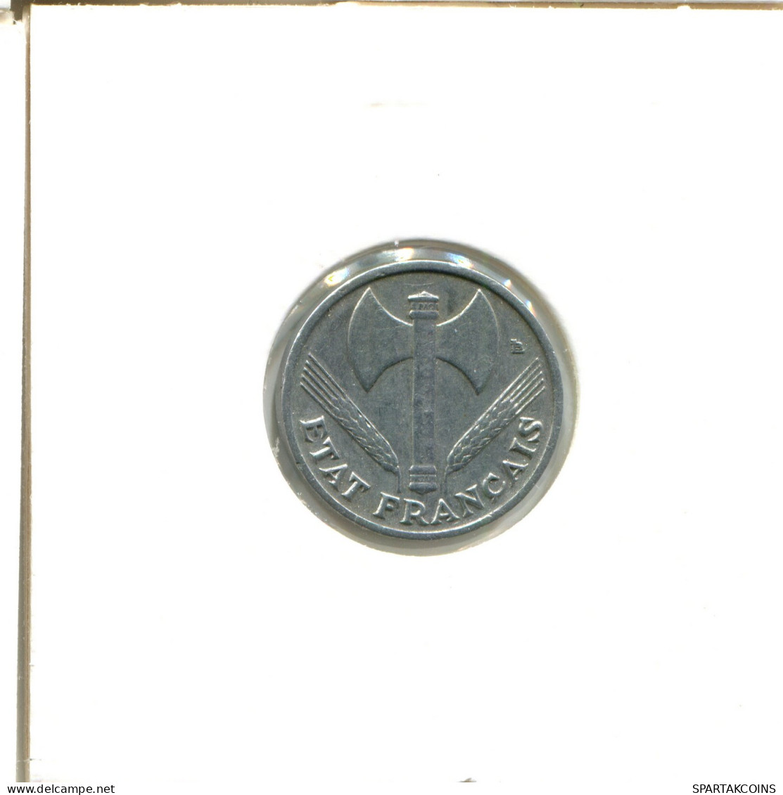 50 CENTIMES 1943 FRANCIA FRANCE Moneda #AX590.E - 50 Centimes