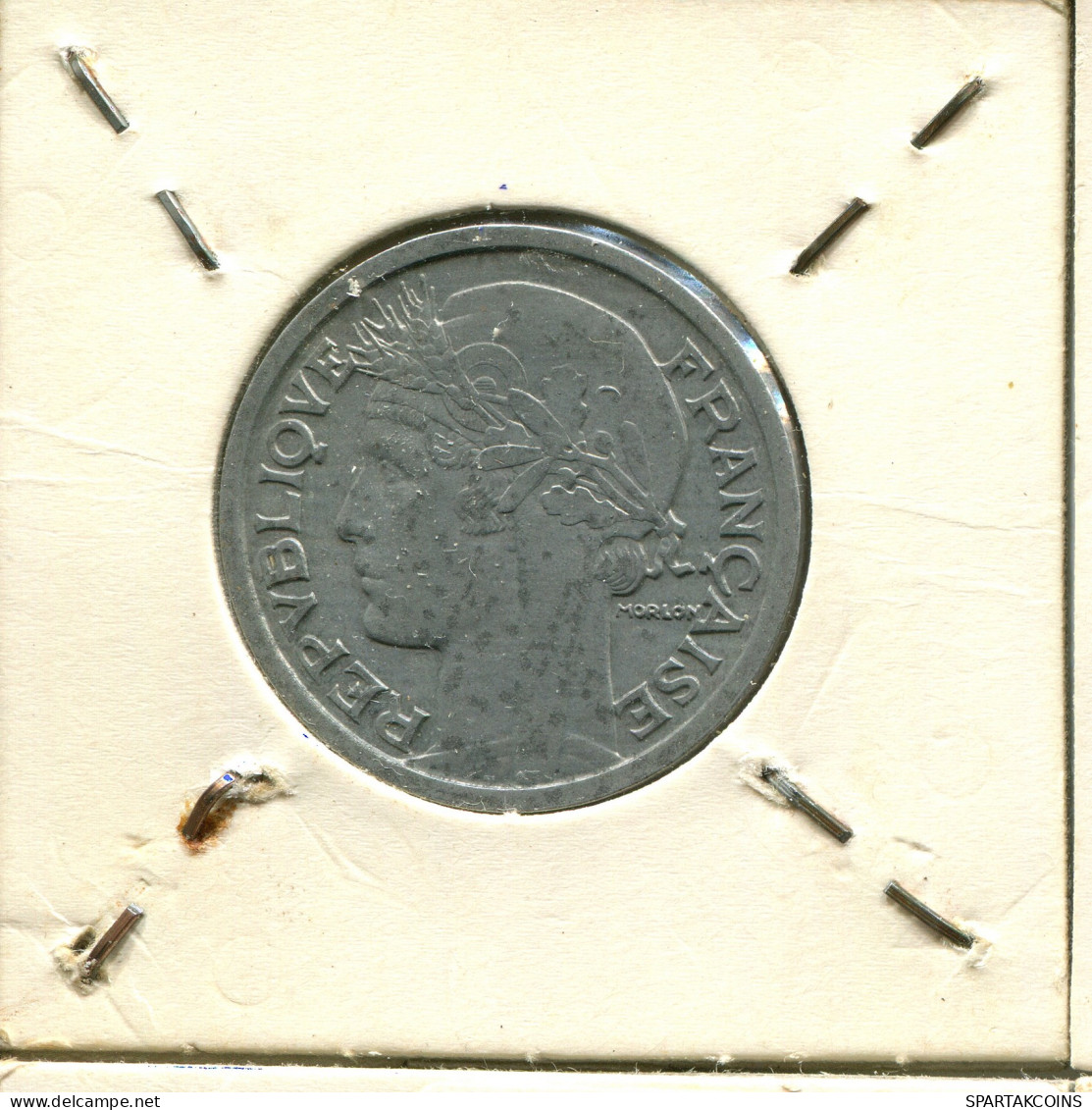 2 FRANCS 1950 FRANCIA FRANCE Moneda #AW381.E - 2 Francs