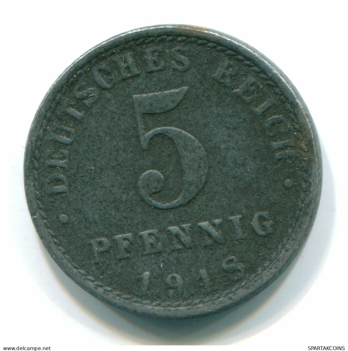 5 PFENNIG 1918 NOTGELD ALEMANIA Moneda GERMANY #DE10105.3.E - 5 Rentenpfennig & 5 Reichspfennig