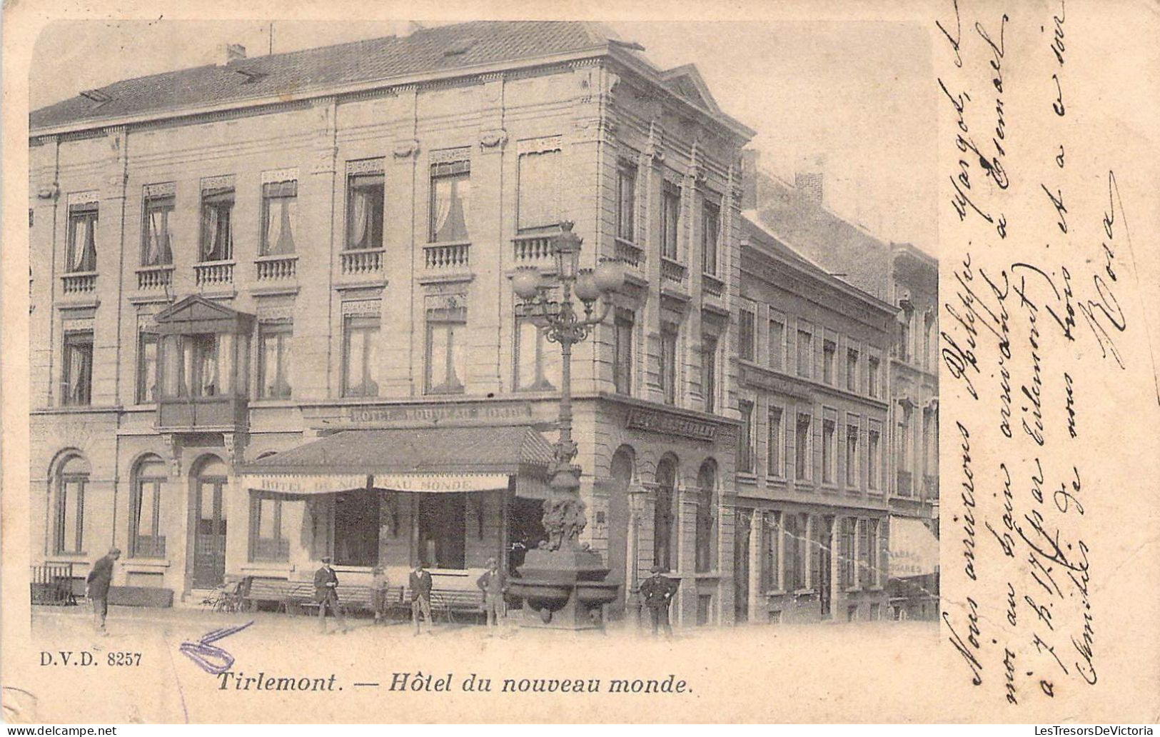 BELGIQUE - TIRLEMONT - Hôtel Du Nouveau Monde - Carte Postale Ancienne - Sonstige & Ohne Zuordnung
