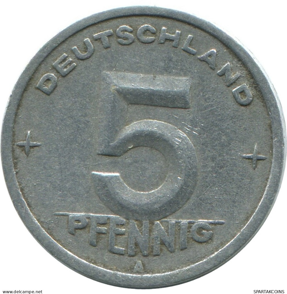 5 PFENNIG 1948 A DDR EAST ALEMANIA Moneda GERMANY #AE026.E - 5 Pfennig