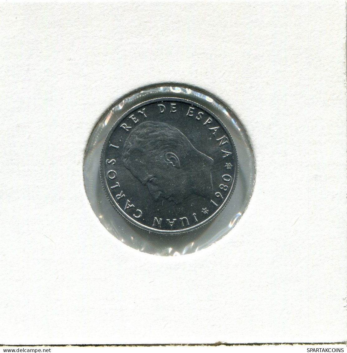 50 CENTIMOS 1980 SPANIEN SPAIN Münze #AV112.D - 50 Centesimi
