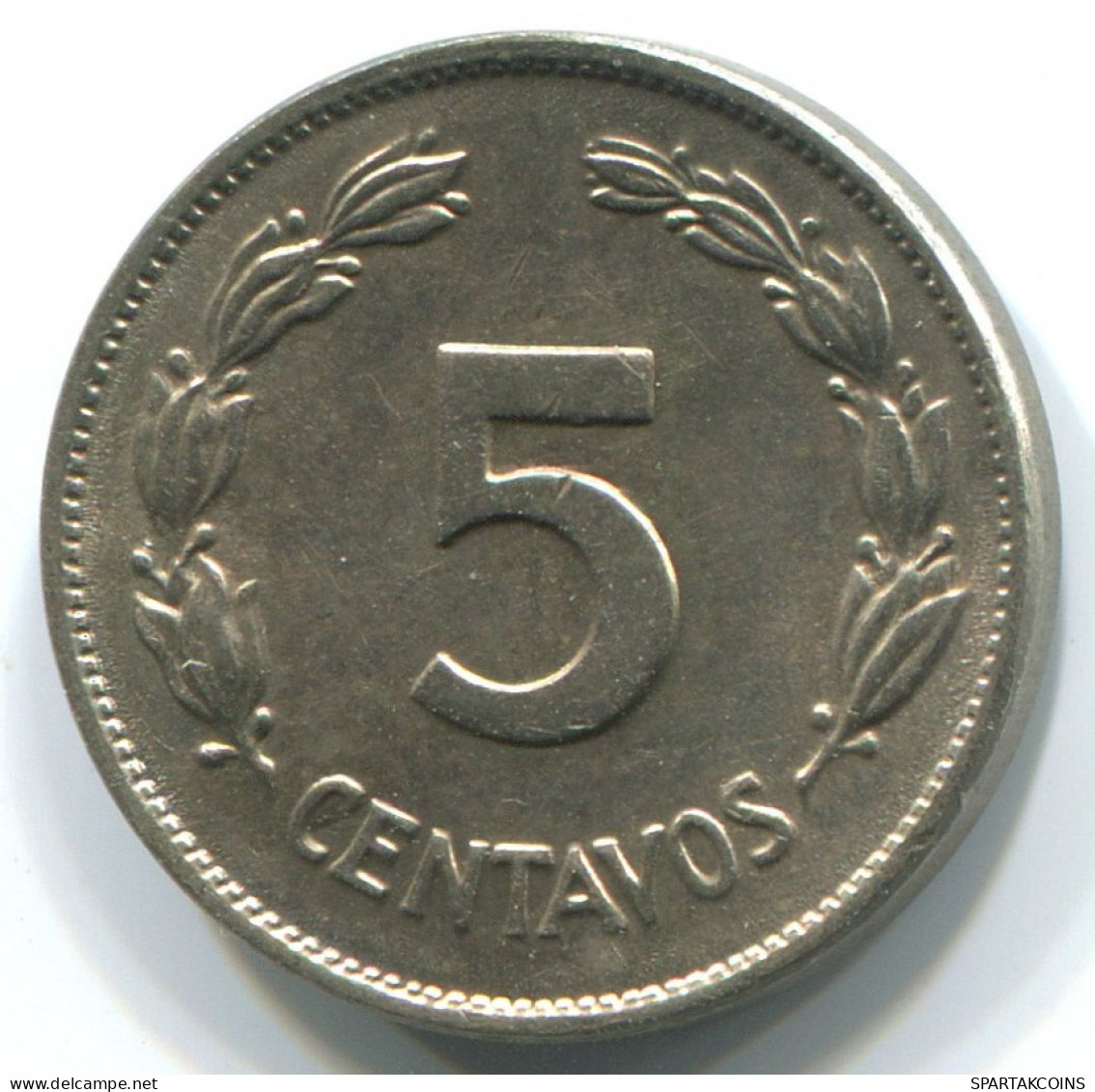 5 CENTAVOS 1946 ECUADOR Münze #WW1180.D - Equateur