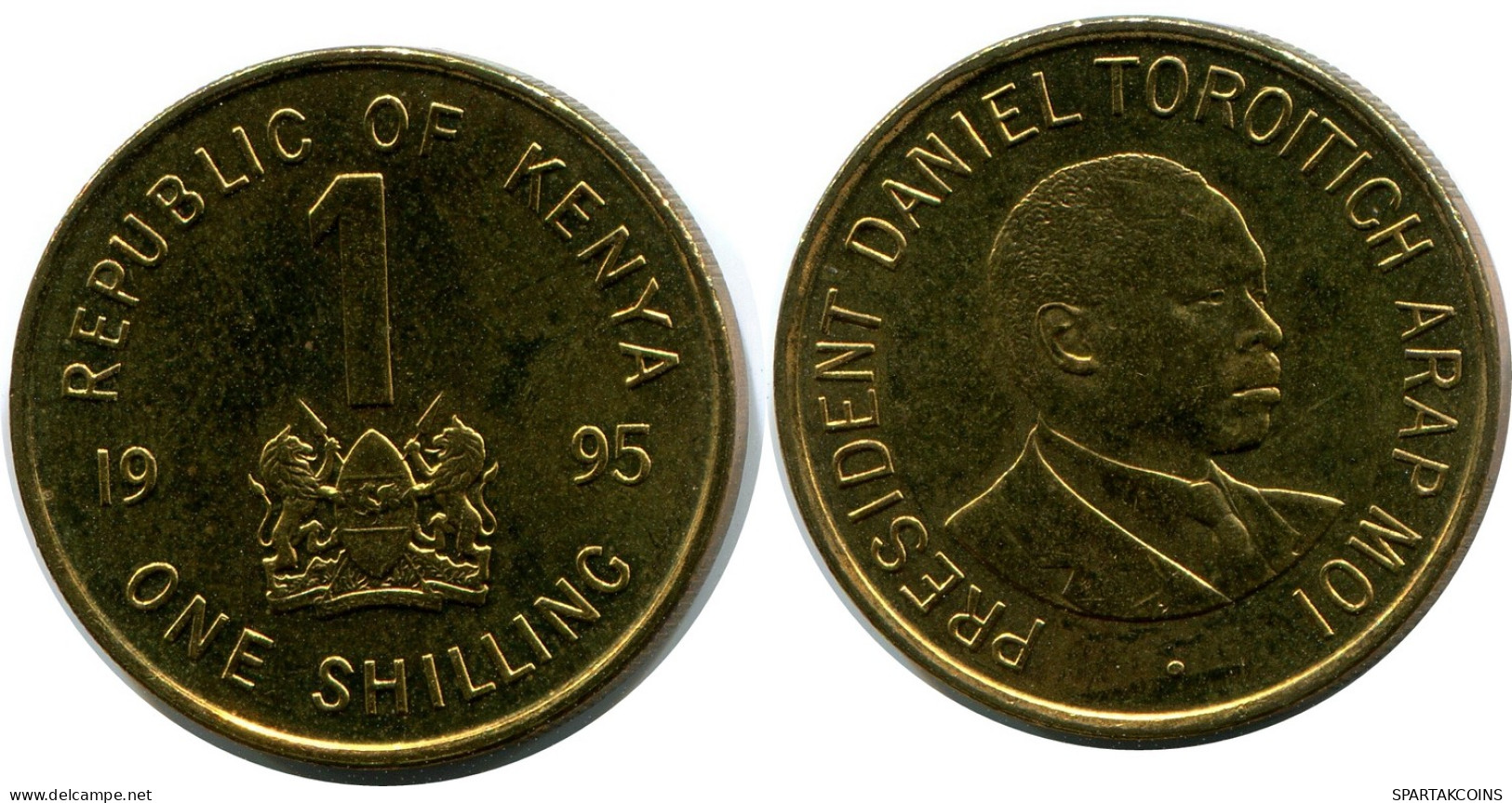 1 SHILLING 1995 KENIA KENYA Münze #AZ195.D - Kenia