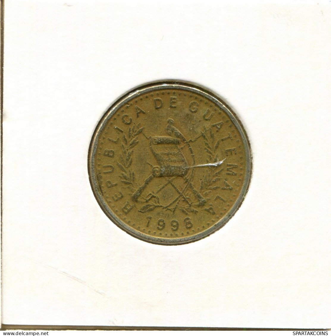 50 CENTAVOS 1998 GUATEMALA Münze #AY411.D - Guatemala