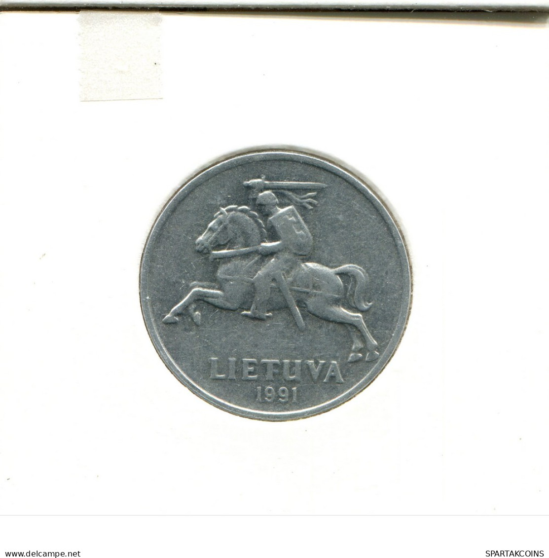 5 CENTAI 1991 LITAUEN LITHUANIA Münze #AS695.D - Lituanie