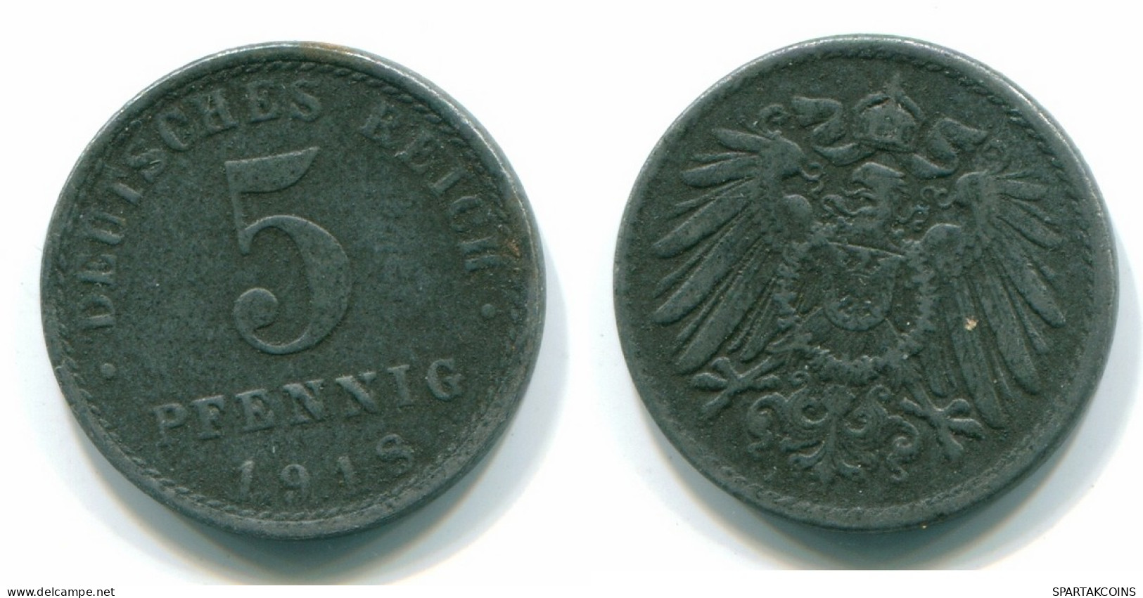 5 PFENNIG 1918 NOTGELD DEUTSCHLAND Münze GERMANY #DE10105.3.D - 5 Rentenpfennig & 5 Reichspfennig
