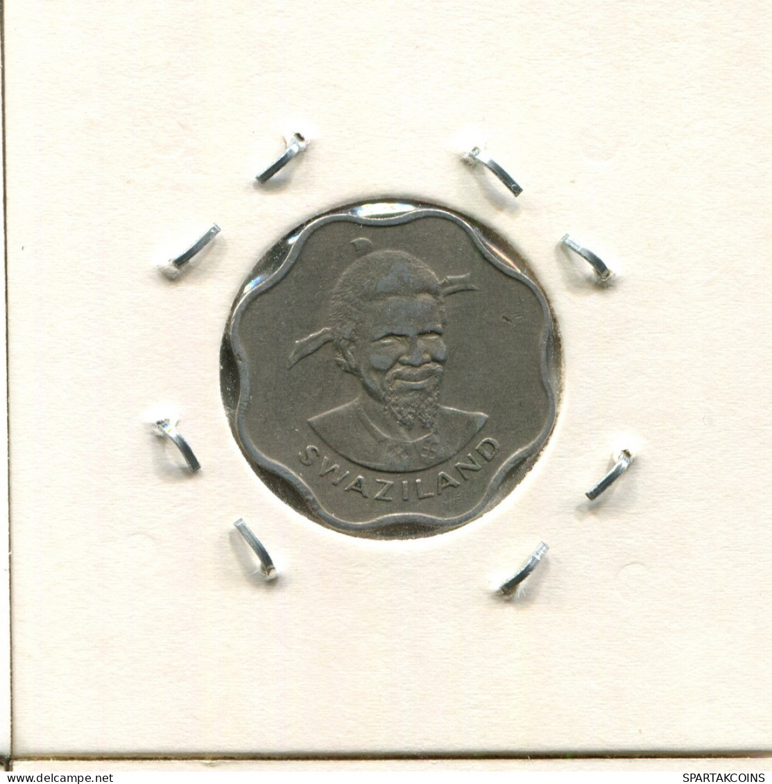 10 CENTS 1975 SWASILAND SWAZILAND Münze #AS312.D - Swazilandia
