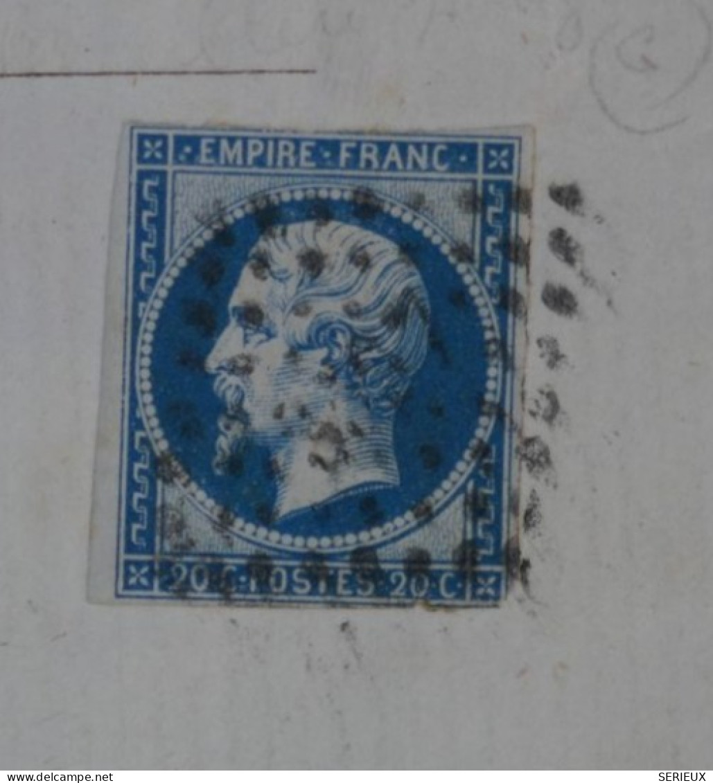 BR5 FRANCE  BELLE  LETTRE  1861 VERSAILLES  A  FALAIZE+N°14 + AFF. INTERESSANT+ - 1853-1860 Napoleon III