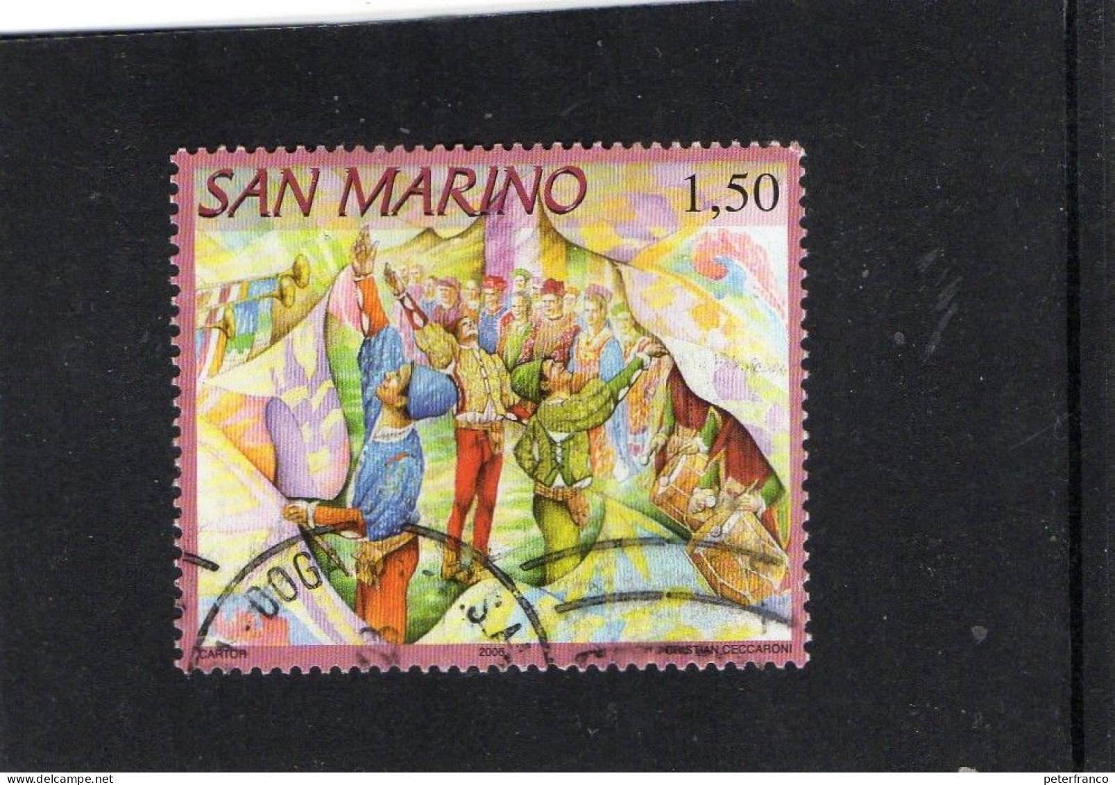 2006 San Marino - 50° Federazione Balestrieri - Used Stamps