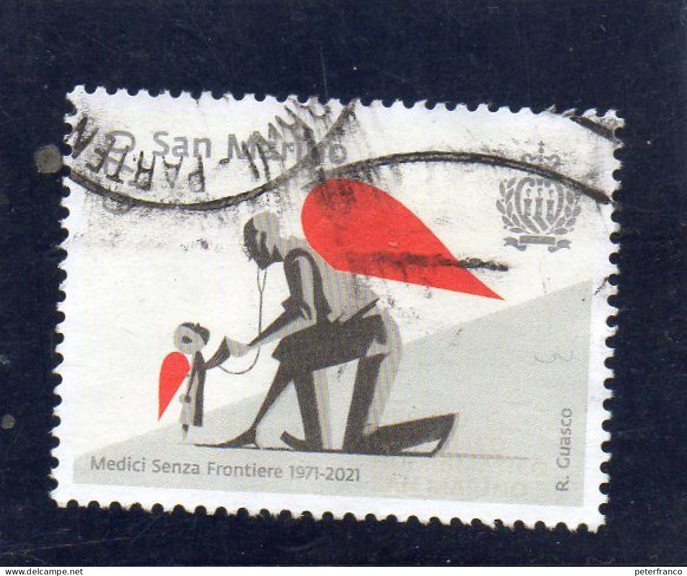 2021 San Marino - Medici Senza Frontiere - Used Stamps