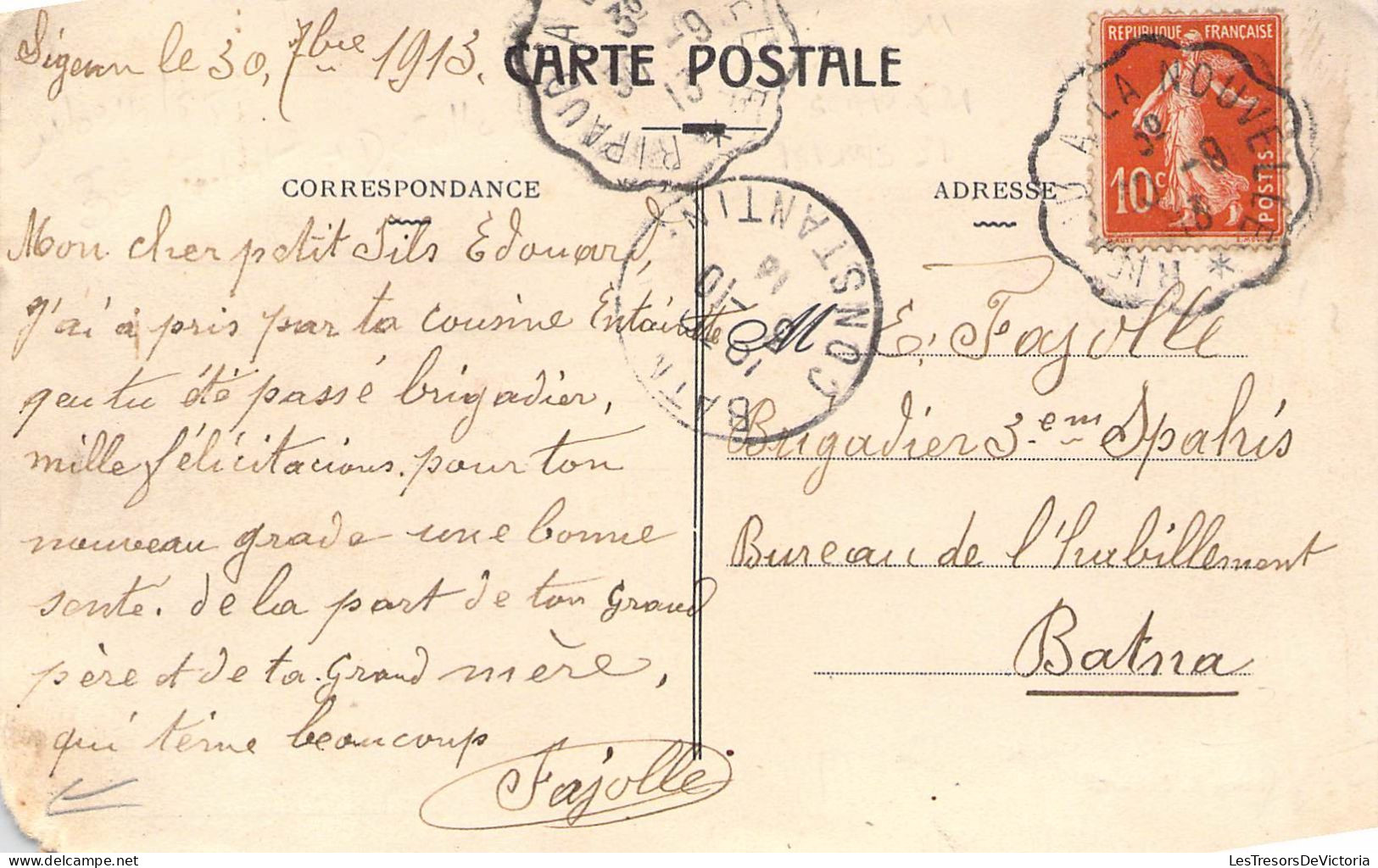 FRANCE - 11 - SIGEAN - La Mairie - Edition E Prunot - Carte Postale Ancienne - Sigean