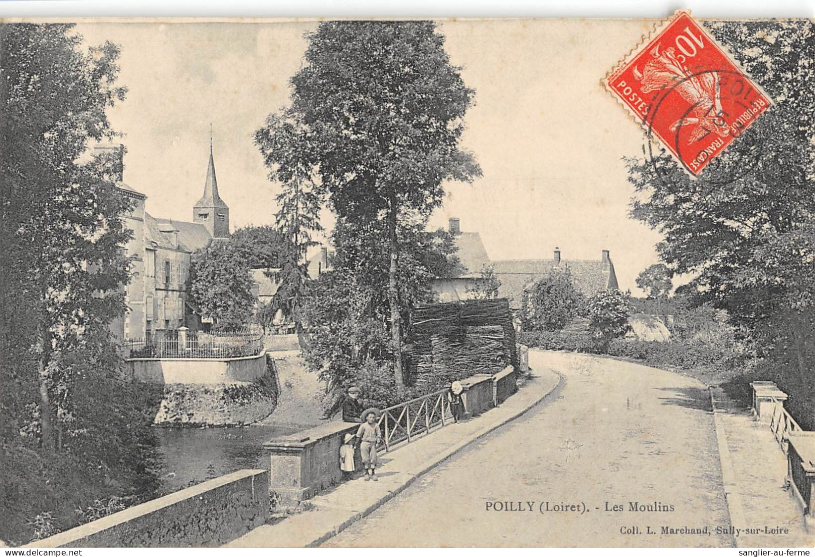 CPA 45 POILLY LES MOULINS - Sonstige & Ohne Zuordnung