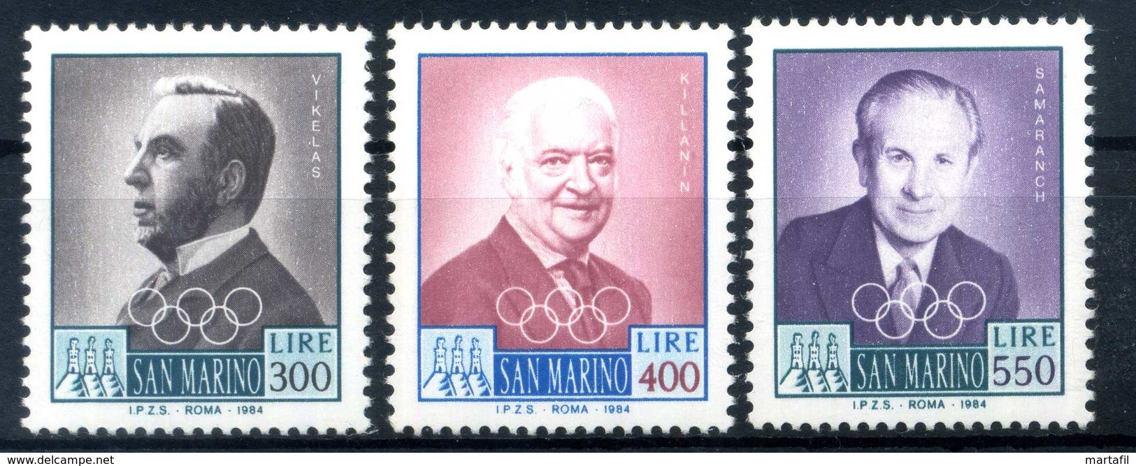 1984 SAN MARINO SET MNH ** - Neufs