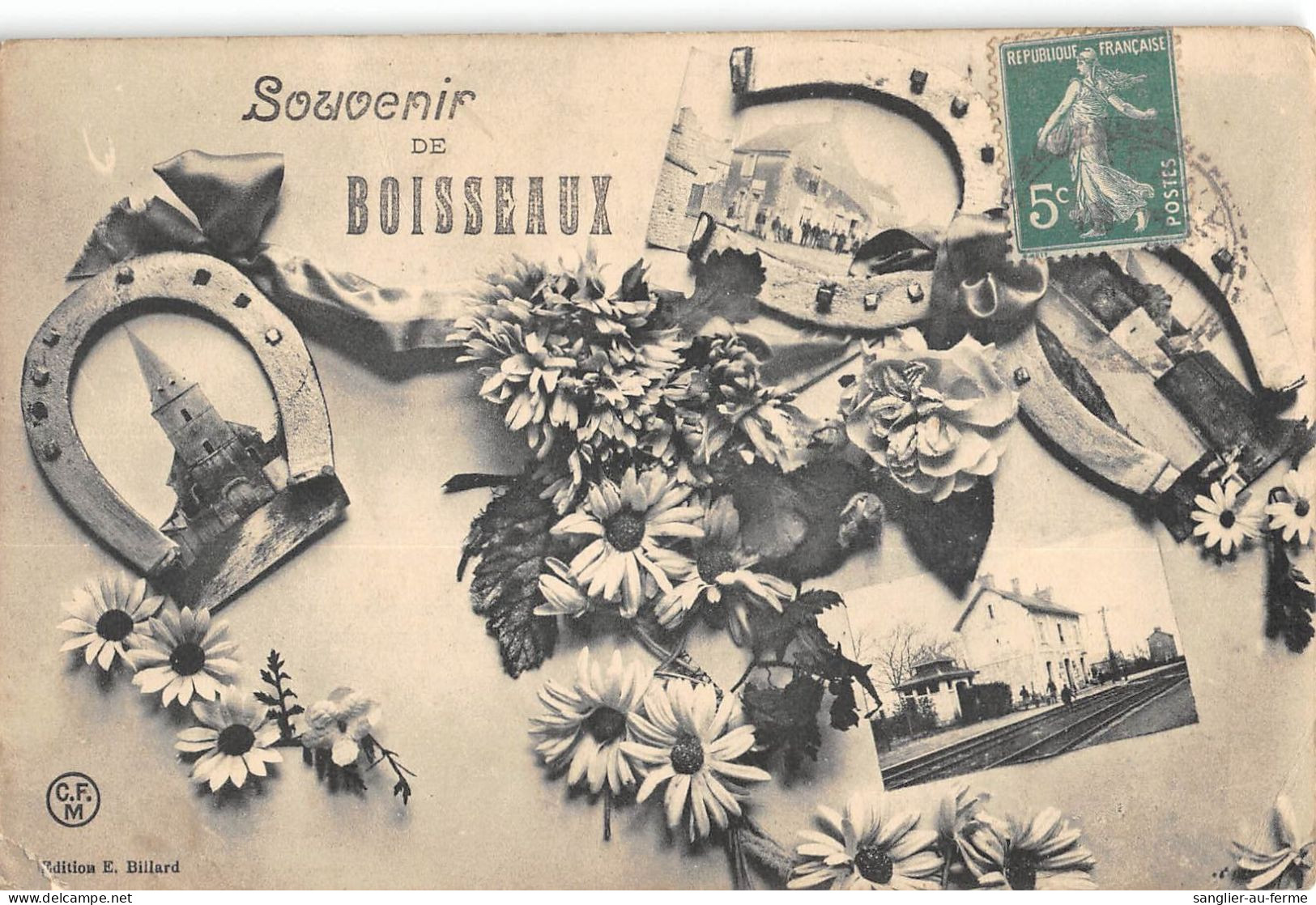 CPA 45 SOUVENIR DE BOISSEAUX - Sonstige & Ohne Zuordnung