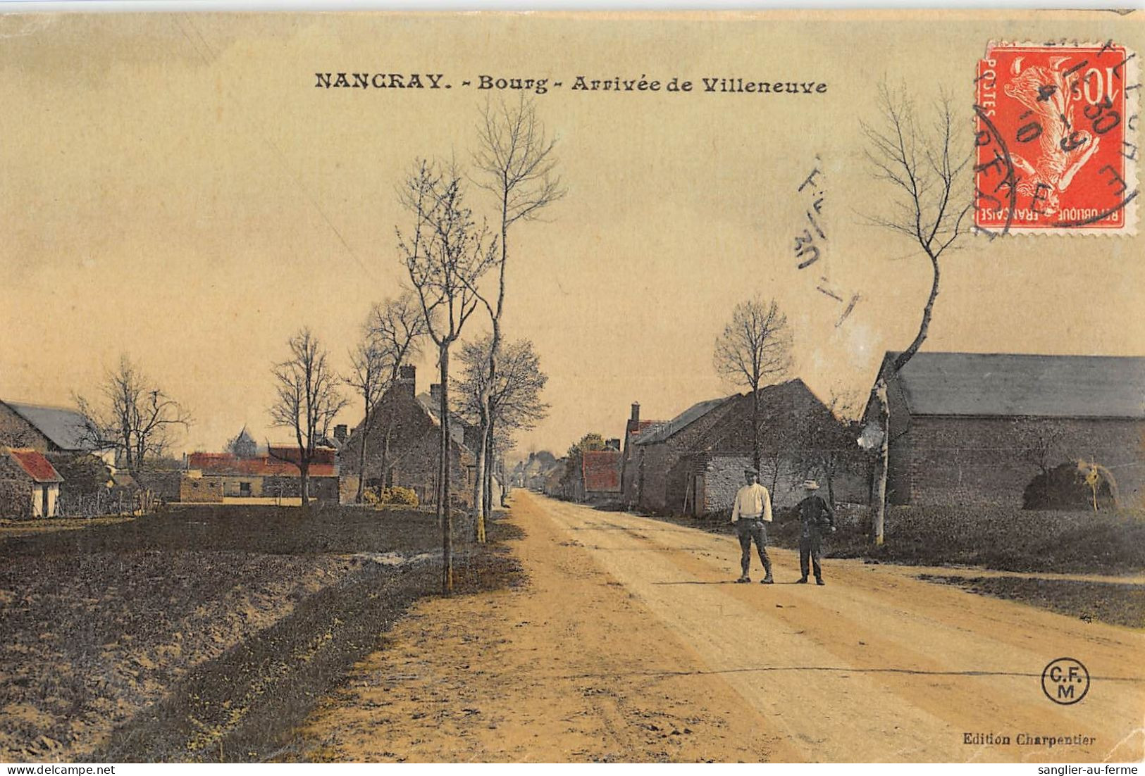 CPA 45 NANCRAY BOURG ARRIVEE DE VILLENEUVE - Other & Unclassified