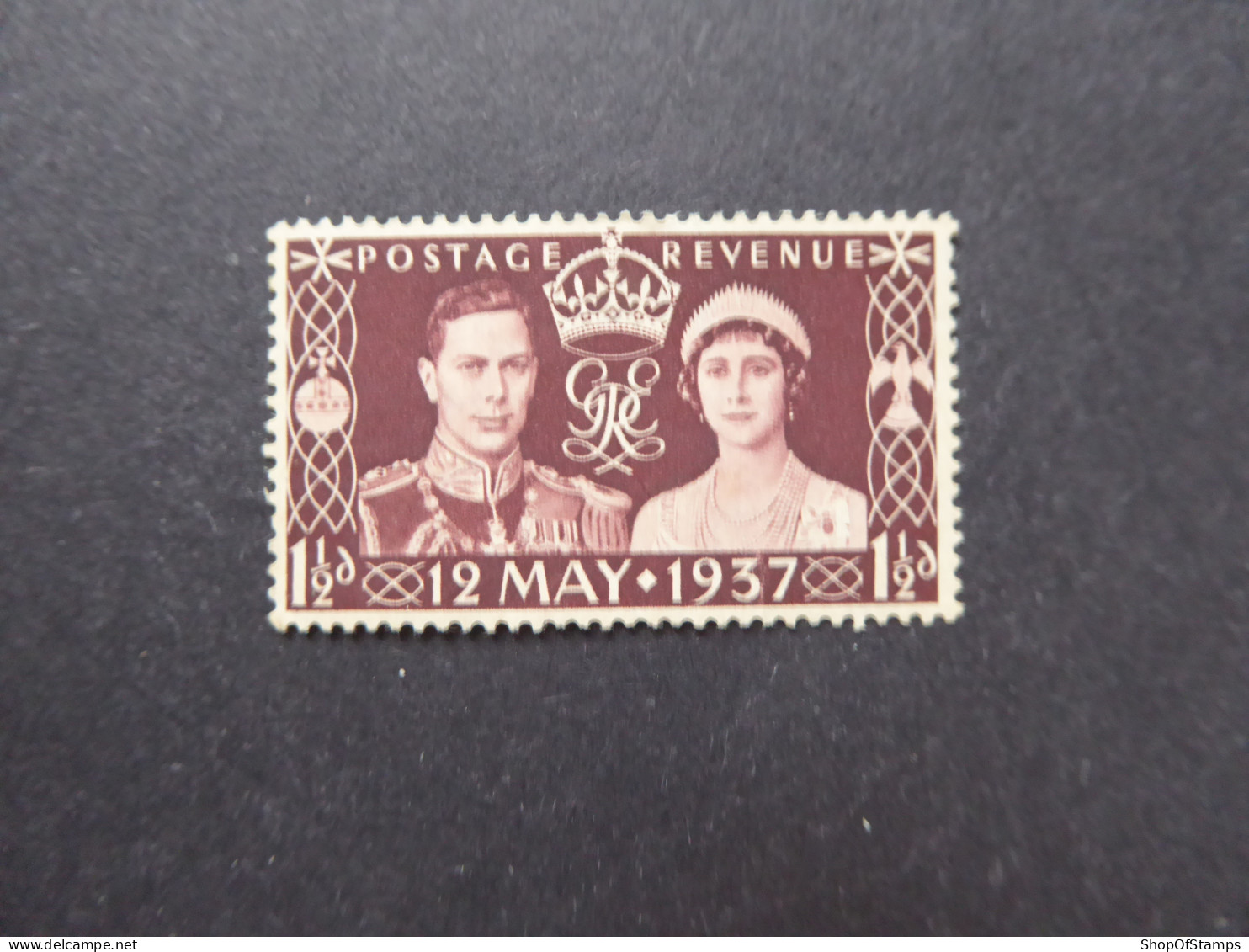 GREAT BRITAIN SG 461 KING GEORGE VI CORONATION 3 MINT Stamps - ....-1951 Vor Elizabeth II.