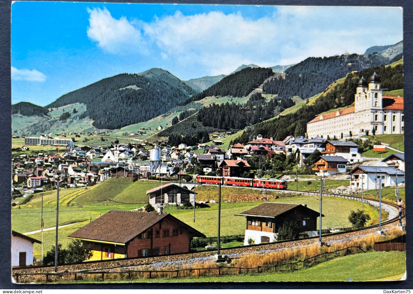 Disentis, Gegen Caischavedra/ Furka-Oberalp-Bahn - Disentis/Mustér