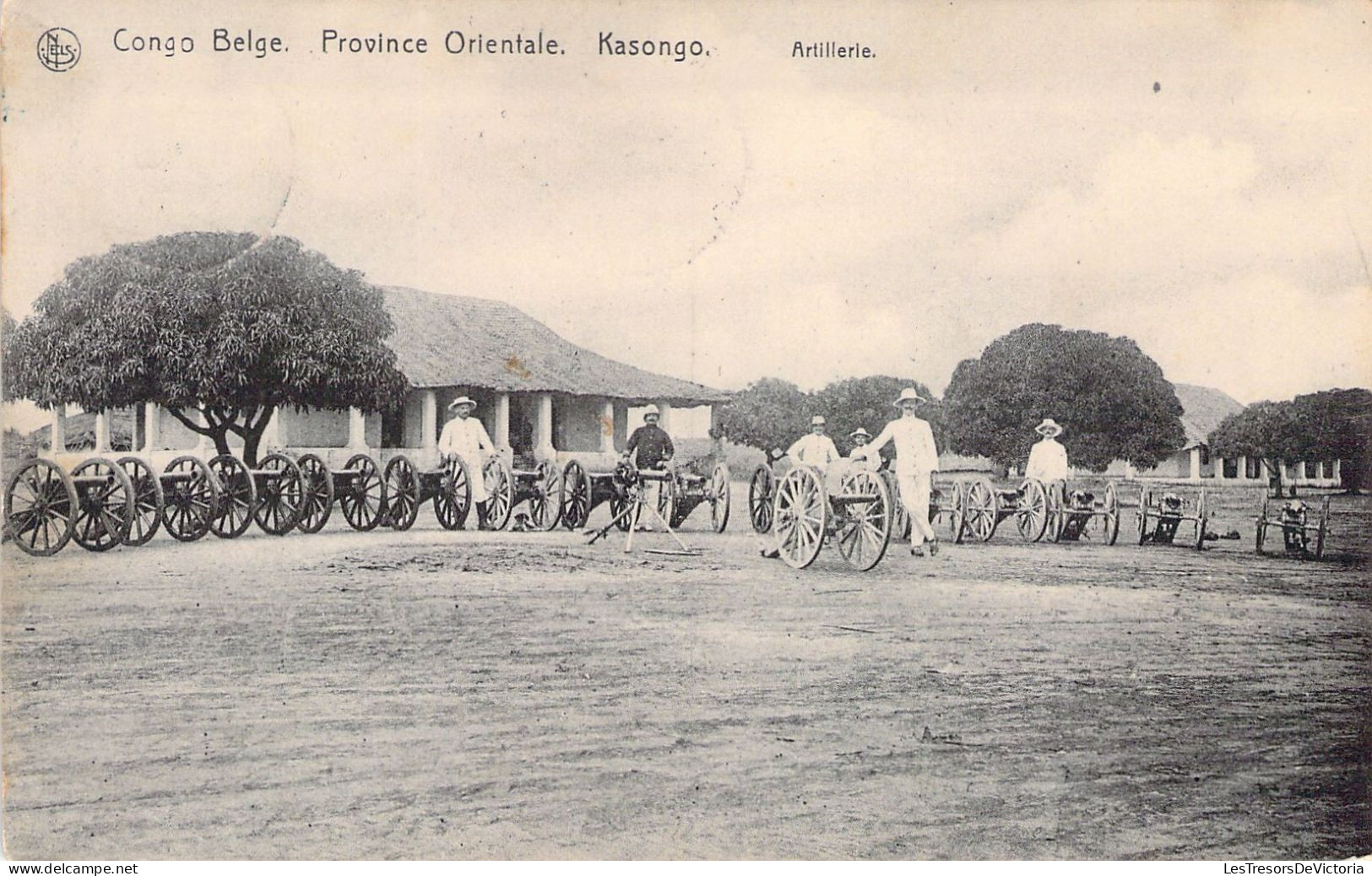 CONGO - KASONGO - Artillerie - Carte Postale Ancienne - Otros & Sin Clasificación