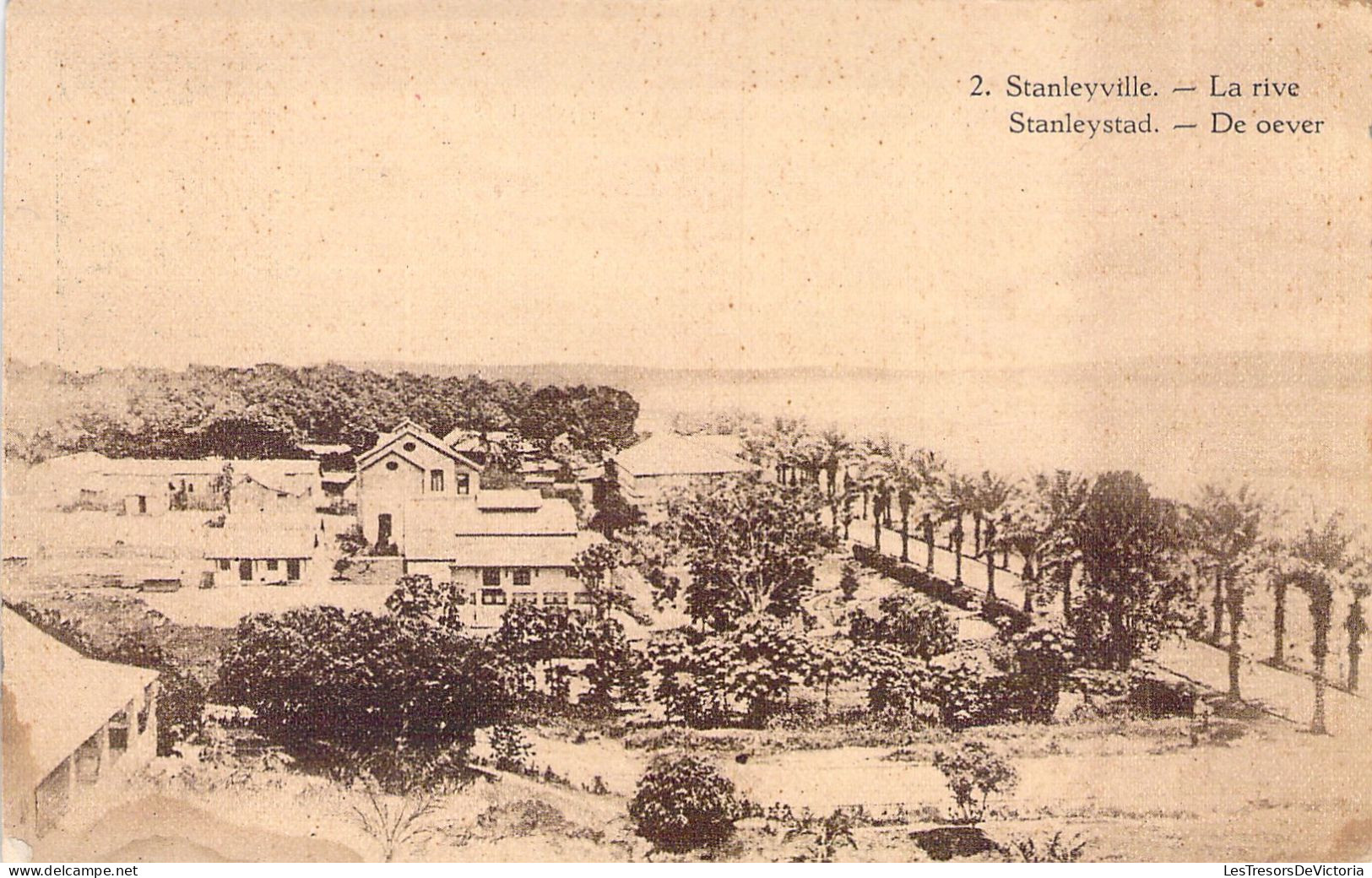 CONGO - Stanleyville - La Rive - Carte Postale Ancienne - Autres & Non Classés