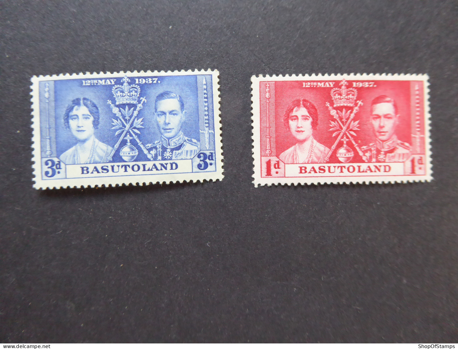 BASUTOLAND   CORONATION ISSUE MH/MNH/USED As Per Scan - Other & Unclassified