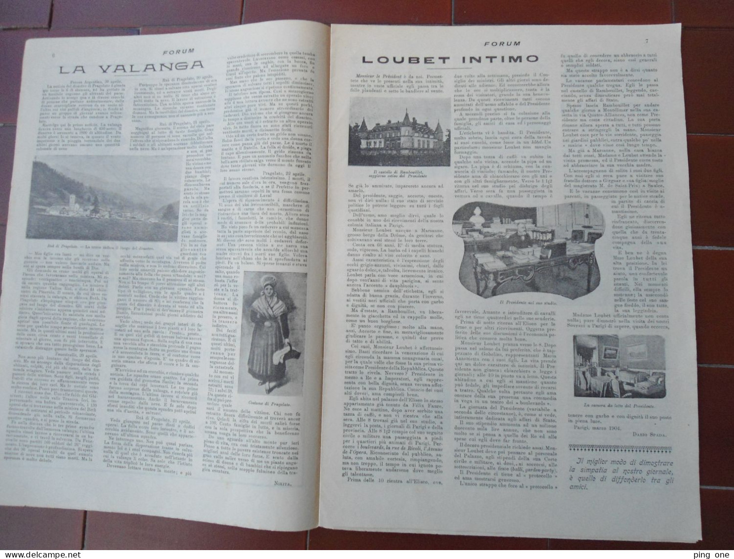 FORUM LOTTO 5 RIVISTE D'EPOCA ANNO IV 1904 NUMERI 18 19 28 29 38 ARTI SCIENZE INDUSTRIE COMMERCIO