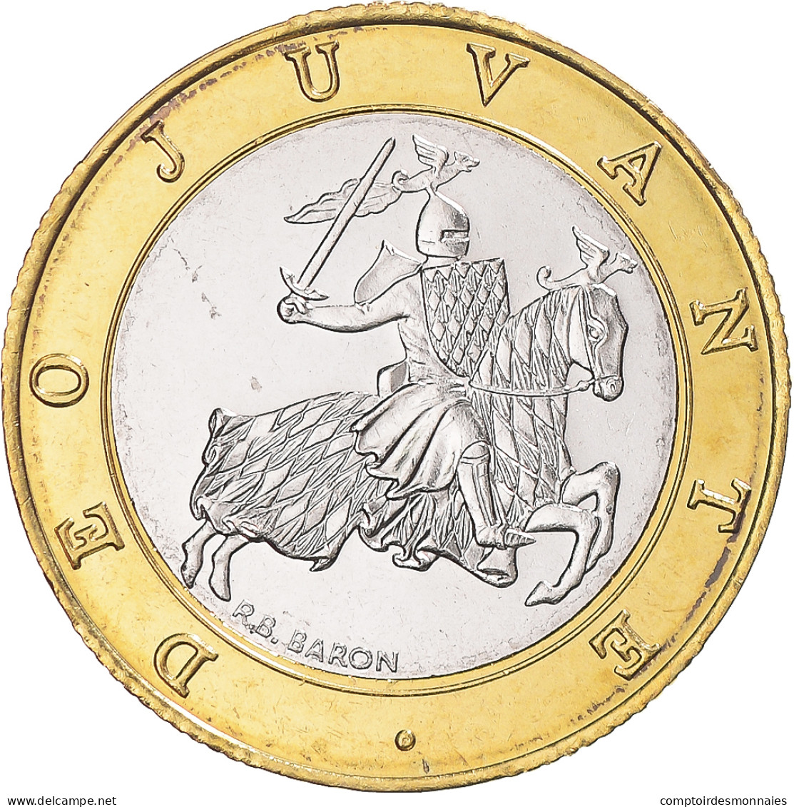 Monnaie, Monaco, Rainier III, 10 Francs, 1995, Paris, BU, FDC, Bimétallique - 1960-2001 Nouveaux Francs