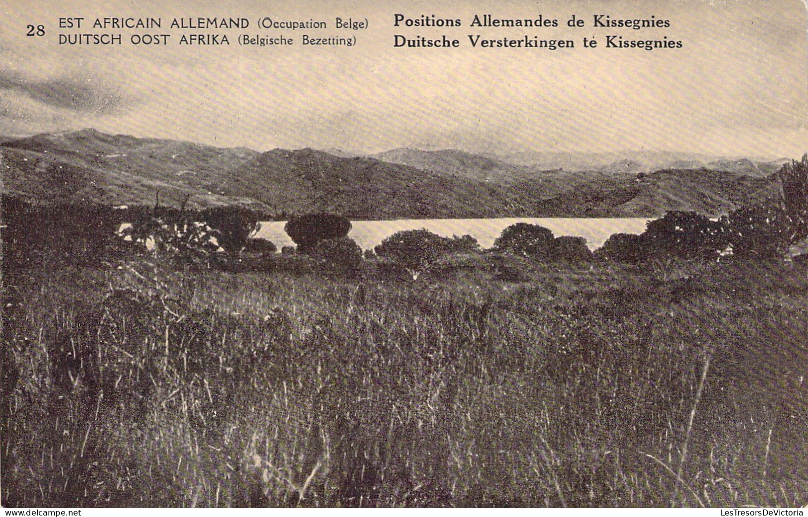 CONGO - Positions Allemandes De Kissagnies - Carte Postale Ancienne - Autres & Non Classés