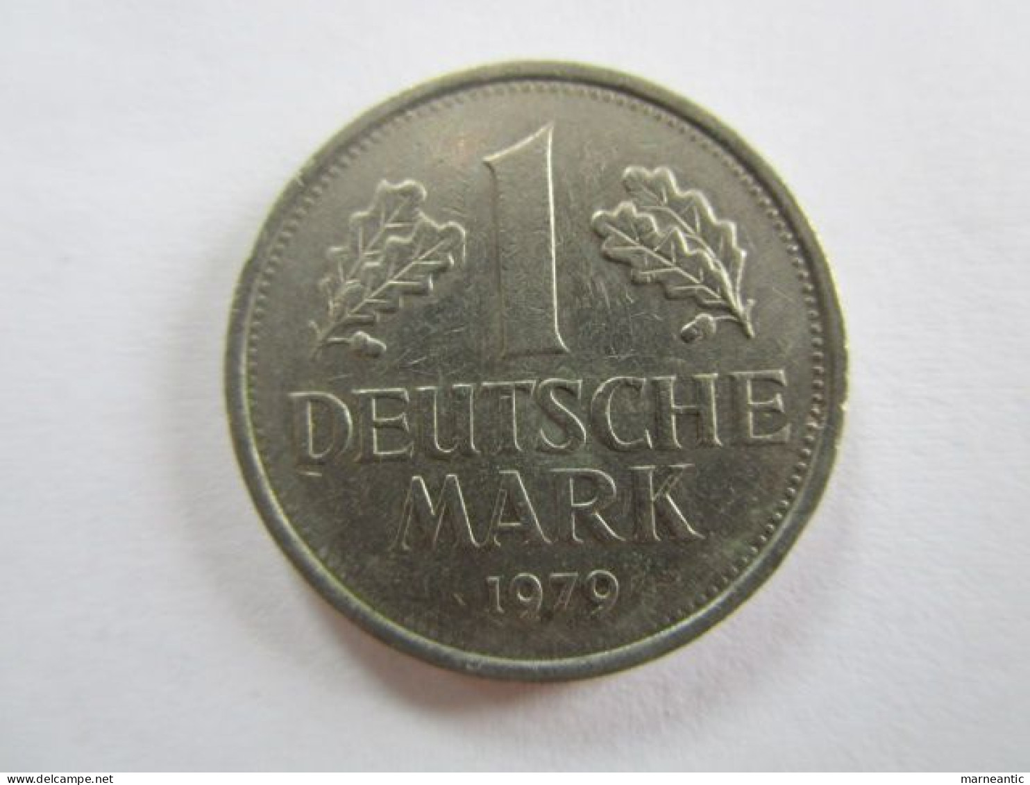 ALLEMAGNE - PIECE 1 MARK 1979 LETTRE G - 1 Mark