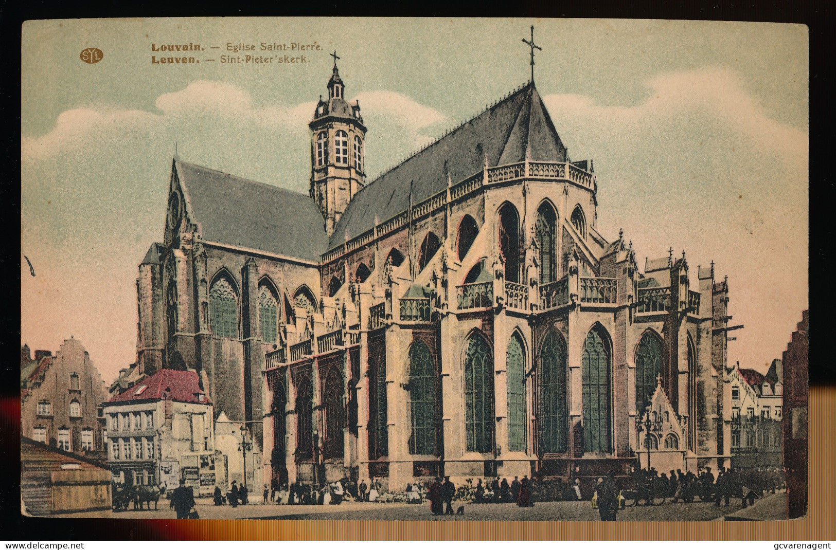 LEUVEN   SINT PIETERS KERK      UITGAVE  SYL    GRAND FORMAT  22 X 14       GROOT FORMAAT  22 X 14 CM   2 SCANS - Leuven