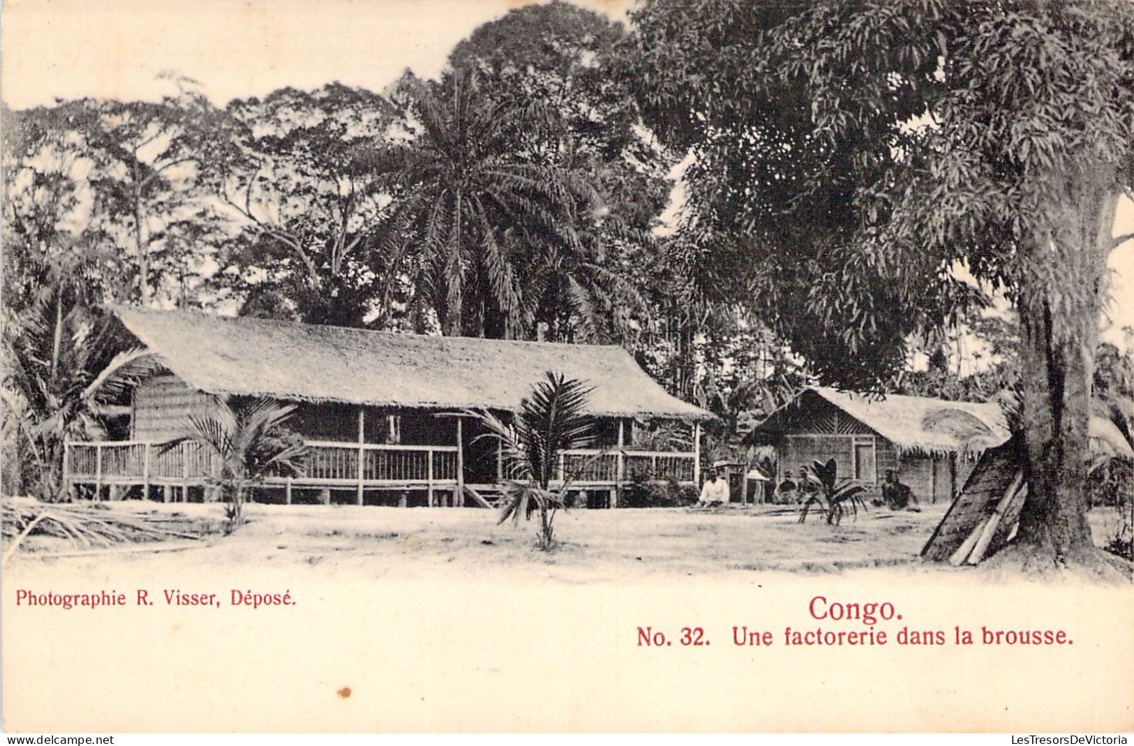 CONGO - Une Factorerie Dans La Brousse - Carte Postale Ancienne - Sonstige & Ohne Zuordnung