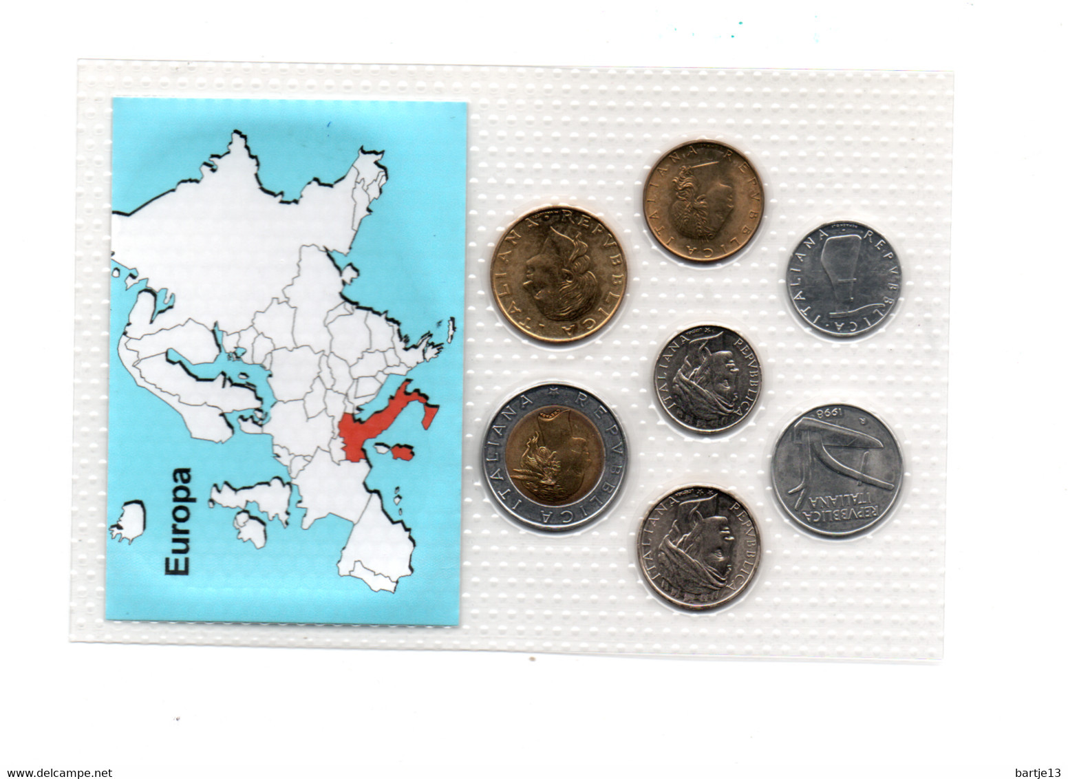 ITALIE MUNTSET DIVERSE DENOMINATIES - Mint Sets & Proof Sets