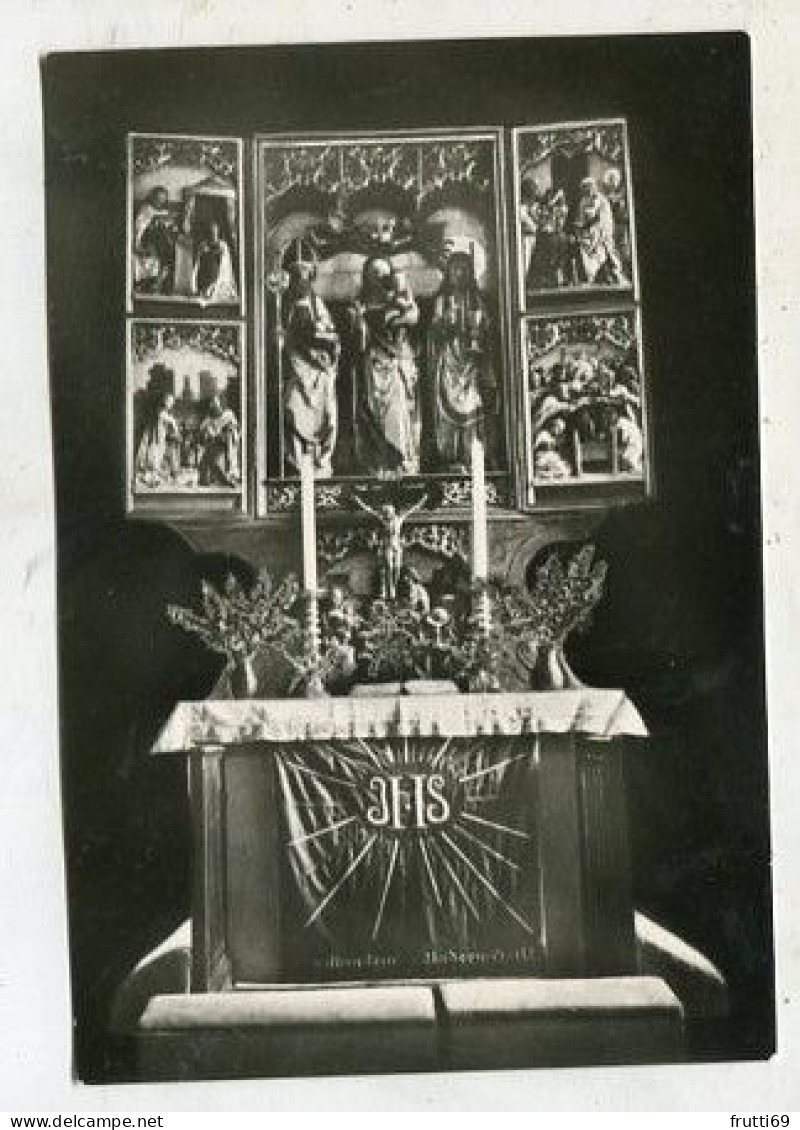 AK 129422 GERMANY - Fördergersdorf - Kirche - Altar - Tharandt