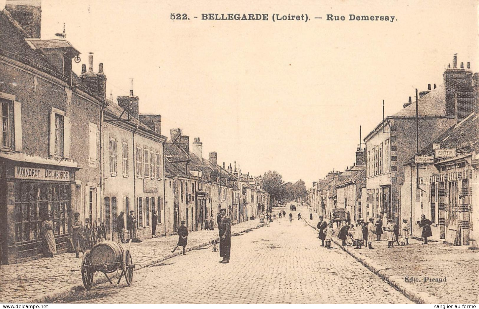 CPA 45 BELLEGARDE RUE DEMERSAY - Altri & Non Classificati