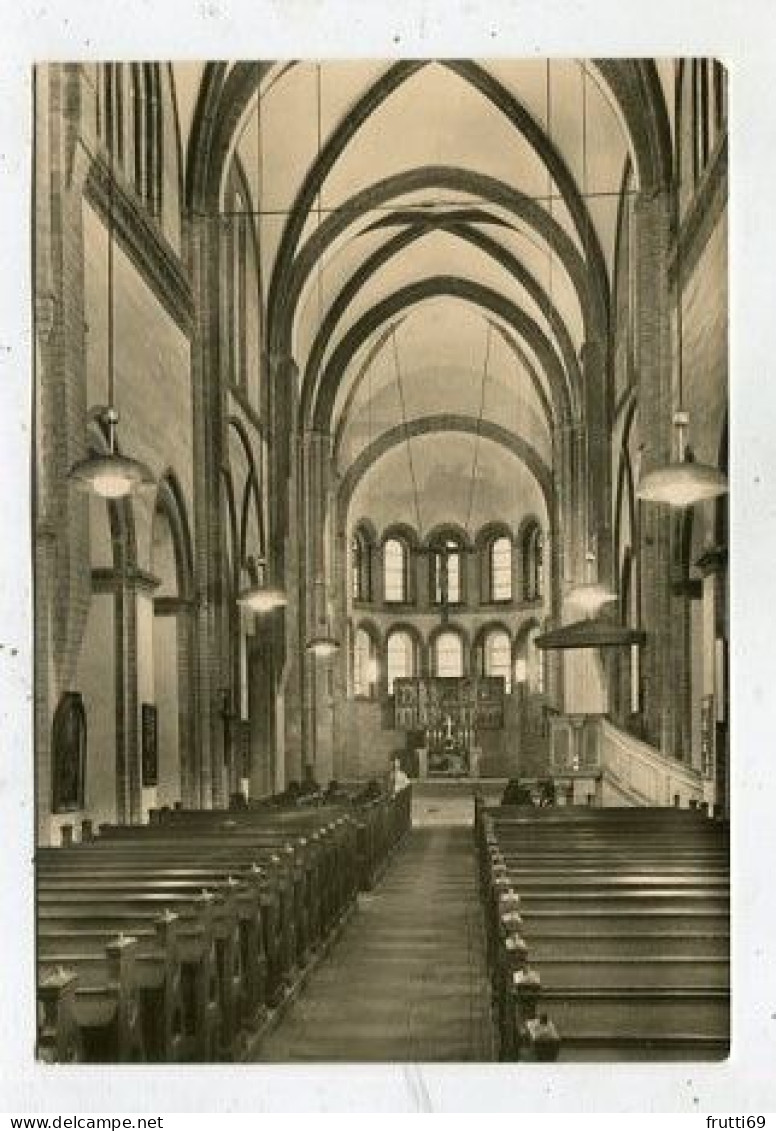 AK 129429 GERMANY - Lehnin - St-Marien-Klosterkirche - Blick Durch Das Mittelschiff Zum Altar - Lehnin