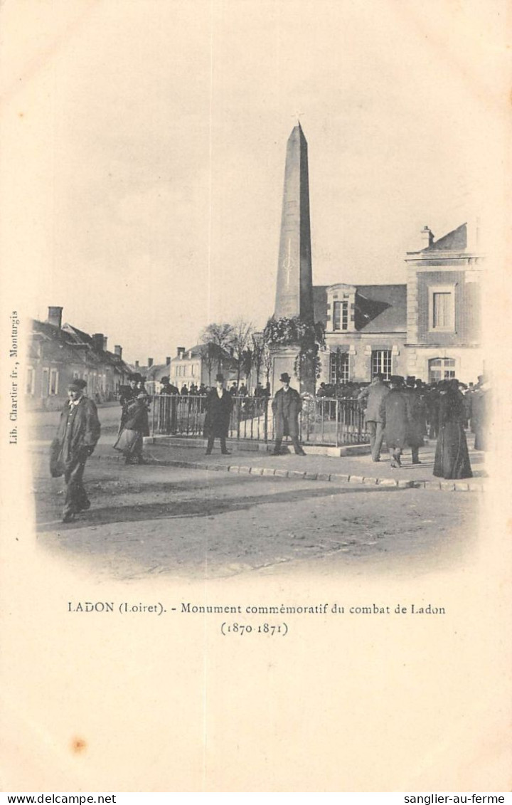 CPA 45 LADON MONUMENT - Altri & Non Classificati