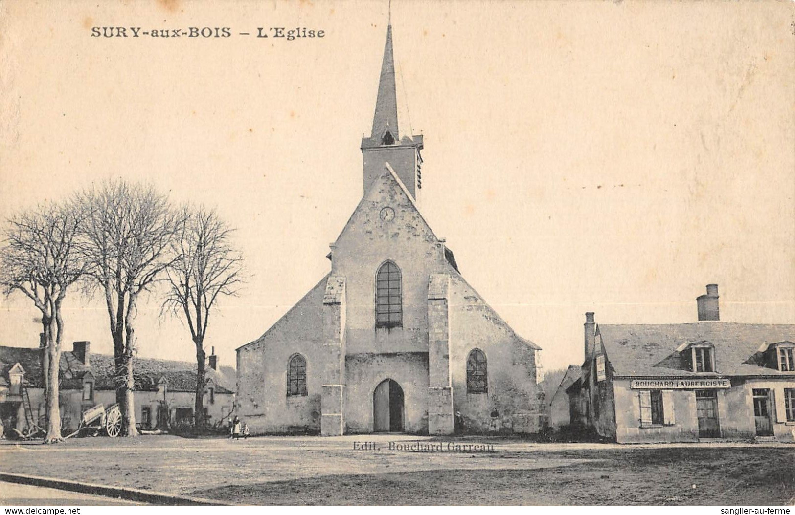 CPA 45 SURRY AUX BOIS EGLISE - Altri & Non Classificati