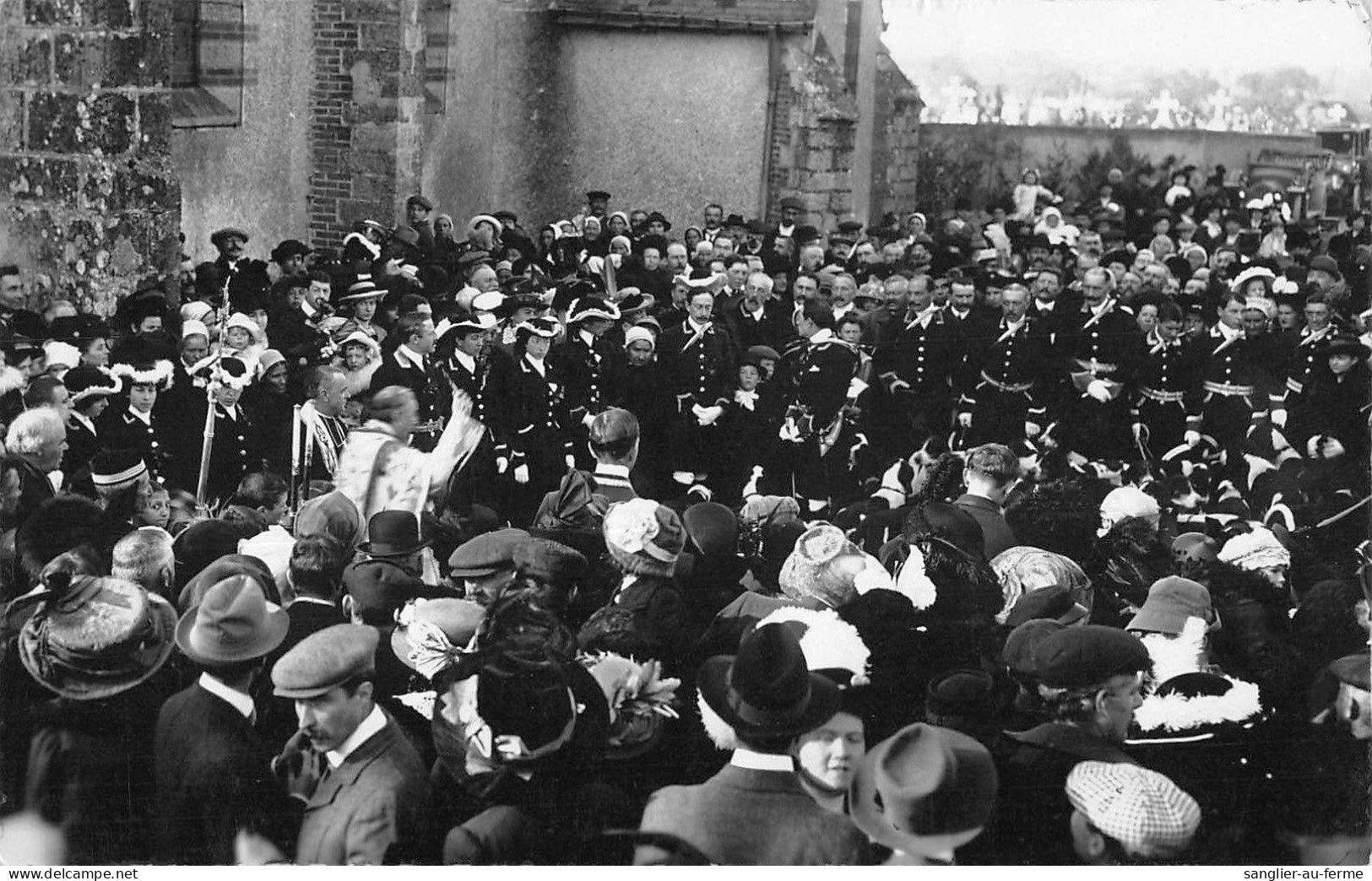 CPA 45 LES BORDES CARTE PHOTO DE LA SAINT HUBERT Cliché N°1 - Otros & Sin Clasificación