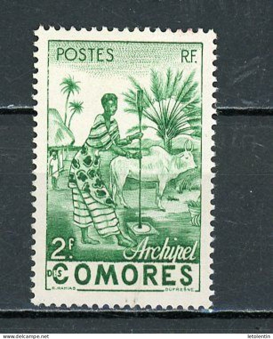 COMORES - FEMME -  N° Yt  4 Obli. - Usati