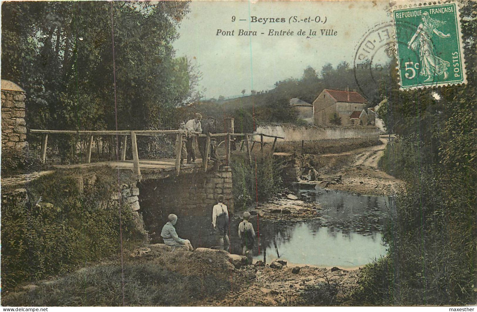 BEYNES Pont Bara, Entrée De La Ville - Beynes