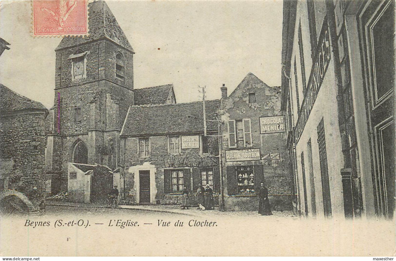 BEYNES L'église, Vue Du Clocher - Beynes