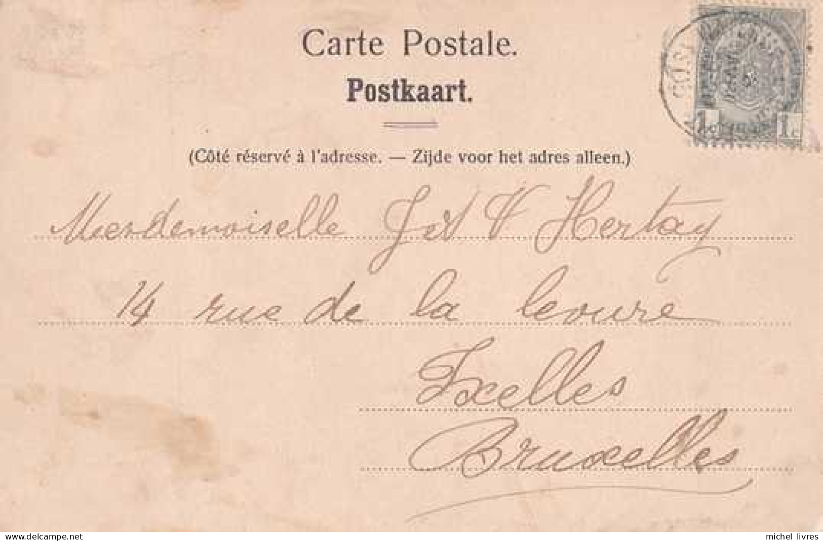 Watermael - Boisfort - Pêche Impériale - Circulé En 1905 - Dos Non Séparé - Belle Animation - BE - Watermaal-Bosvoorde - Watermael-Boitsfort
